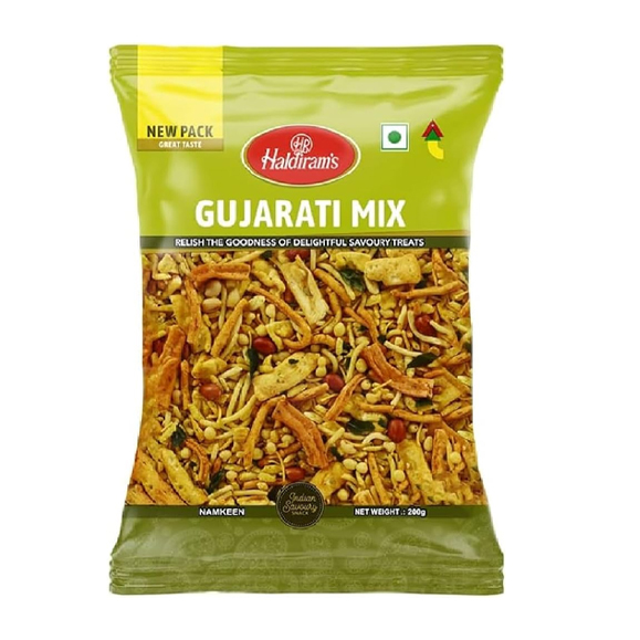 Haldiram's Gujarati Mix - Gujarati Chanacur - Haldiram's Gujarati Mix